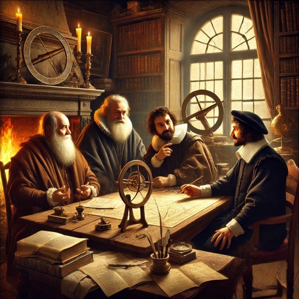 Modern Self Café: Galileo, Descartes,&nbsp;Mersenne