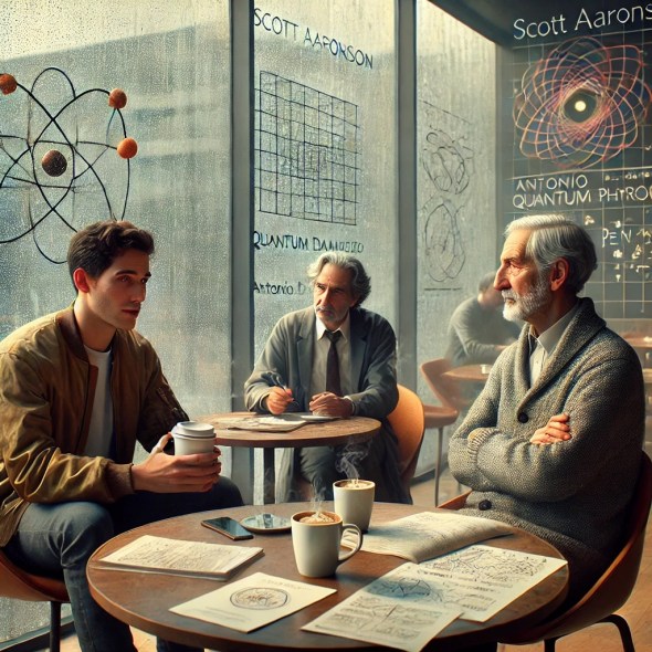 Modern Self Café v4: Aaronson, Damasio, and&nbsp;Penrose