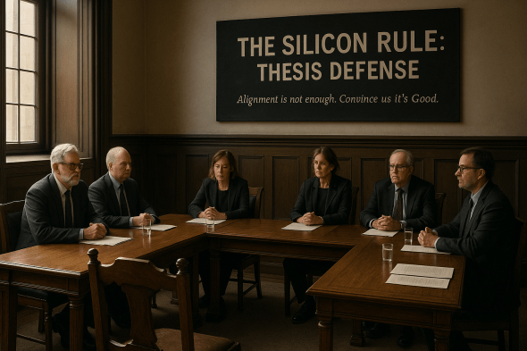 Narrative Self Café V6: Trial of the Silicon&nbsp;Rule