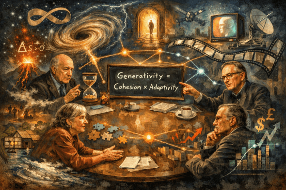 Non-Narrative Self Café v2: Generative = Cohesive ×&nbsp;Adaptive